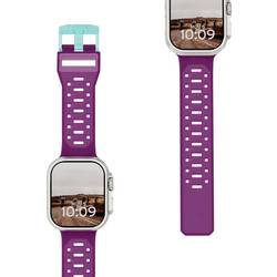 Urban Armor Gear Civilian Strap 42 mm, 44 mm, 45 mm, 46 mm, 49 mm nachová, Modrá Aqua Watch Ultra
