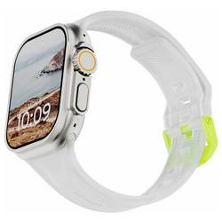 Urban Armor Gear Scout Strap 42 mm, 44 mm, 45 mm, 46 mm, 49 mm kouřová, neonová Watch Ultra