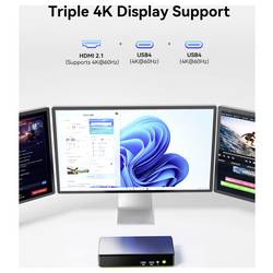 GMKtec mini PC (HTPC) K13 Intel® Core™ Ultra 7 256V Intel® Core™ Ultra 7 256V 4.8 GHz 16 GB RAM 512 GB SSD Intel Arc™ Win 11 Pro K13 Intel® Core™ Ultra 7 256V