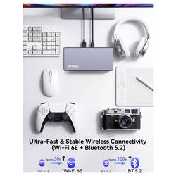 GMKtec mini PC (HTPC) K13 Intel® Core™ Ultra 7 256V Intel® Core™ Ultra 7 256V 4.8 GHz 16 GB RAM 512 GB SSD Intel Arc™ Win 11 Pro K13 Intel® Core™ Ultra 7 256V