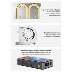 GMKtec mini PC (HTPC) K13 Intel® Core™ Ultra 7 256V Intel® Core™ Ultra 7 256V 4.8 GHz 16 GB RAM 512 GB SSD Intel Arc™ Win 11 Pro K13 Intel® Core™ Ultra 7 256V
