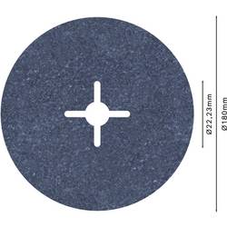 Bosch Accessories 2608606740 vláknitý kotouč Průměr 180 mm Zrnitost=24 1 ks