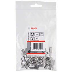 Bosch Accessories 2607002517 2607002517 křížový bit Pohon (šroubovák): 1/4 (6,3 mm) Typ zakončení: křížový PZ PZ 2 25 mm