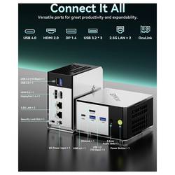GMKtec mini PC (HTPC) Nucbox M8 AMD Ryzen 5 Pro 6650H 4.5 GHz 16 GB RAM 1 TB SSD AMD Radeon™ 660M Win 11 Pro M8-1