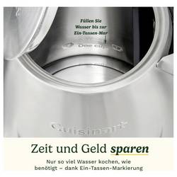 Cuisinart JK1600E rychlovarná konvice, nerezová ocel, JK1600E