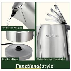 Cuisinart JK1600E rychlovarná konvice, nerezová ocel, JK1600E