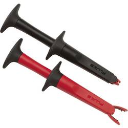 Fluke AC220 sada bezpečnostních krokosvorek, zásuvka 4 mm, CAT IV 600 V, CAT III 1000 V, červená, černá