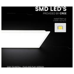 V-TAC VT-61045 241486 LED panel Energetická třída (EEK2021): E (A - G) 40 W