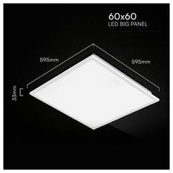 V-TAC VT-61044 241456 LED panel Energetická třída (EEK2021): E (A - G) 40 W