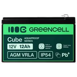 Green Cell GC-AGM12V12AH-J olověný akumulátor olověný se skelným rounem 12 Ah 12 V 1 ks