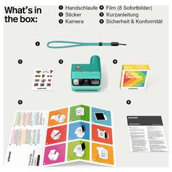 Polaroid Go Camera Gen3 Teal instantní fotoaparát modrozelená