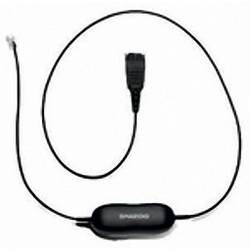 Jabra 88001-99 kabel k telefonnímu headsetu 0.80 m černá