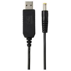 VOLTCRAFT USB měnič napětí, DC/DC měnič, s DC adaptérem, Dutá zástrčka: 5,5 x 2.1 mm., Černá