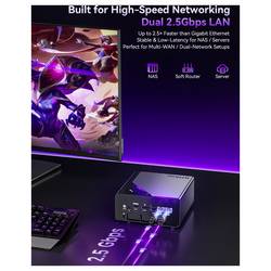 GMKtec mini PC (HTPC) K15 Intel® Core™ Ultra 5 125U Intel® Core™ Ultra 5 125U 4.3 GHz 16 GB RAM 1 TB SSD Intel Grafika Win 11 Pro K15