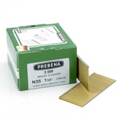 Prebena N35CNKHA sada hřebíků s pěchovanou hlavou Vnější délka 35 mm 2500 ks