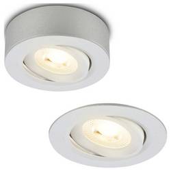 Briloner 7990014 vestavné svítidlo LED Energetická třída (EEK2021): F (A - G) teplá bílá chrom (matný)
