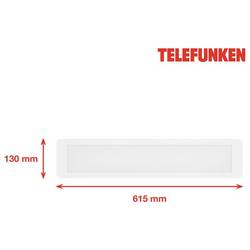 Telefunken 205506TF 205506TF zapuštěné svítidlo LED LED Energetická třída (EEK2021): E (A - G) 25 W bílá