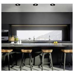 Briloner 7602035 7602035 vestavné svítidlo, třída F (A - G), LED, LED, 4.9 W, černá