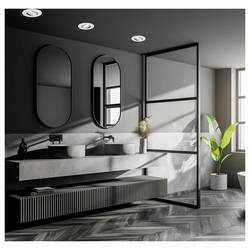 Briloner 7602034 7602034 vestavné svítidlo, třída F (A - G), LED, LED, 4.9 W, chrom (matný)