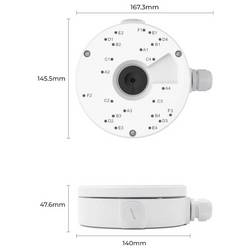 Reolink Připojovací krabice odolné proti povětrnostním vlivům / montážní deska pro monitorovací kamery Junction Box RLA-JBL1 RLA-JBL1