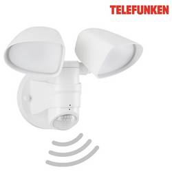 Telefunken 304606TF 304606TF venkovní nástěnné LED osvětlení s PIR detektorem Energetická třída (EEK2021): F (A - G) LED LED 20 W bílá