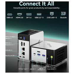 GMKtec mini PC (HTPC) G3S-1 Intel® Processor N95 8+256GB Intel® Processor N95 3.4 GHz 8 GB RAM 256 GB SSD Intel Win 11 Pro G3S-1 Intel® Processor N95 8+256GB