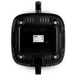 DOMO horkovzdušná fritéza 2800 W černá, stříbrná