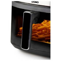 DOMO horkovzdušná fritéza 2800 W černá, stříbrná