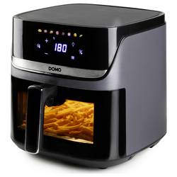 DOMO horkovzdušná fritéza 2800 W černá, stříbrná
