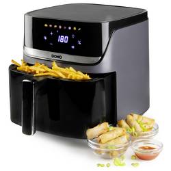 DOMO horkovzdušná fritéza 2800 W černá, stříbrná