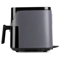 DOMO horkovzdušná fritéza 2800 W černá, stříbrná