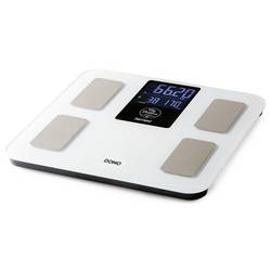 DOMO váha s diagnostikou tělesných parametrů DO9305W digitální Max. váživost=180 kg bílá