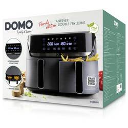 DOMO horkovzdušná fritéza 2850 W černá, stříbrná