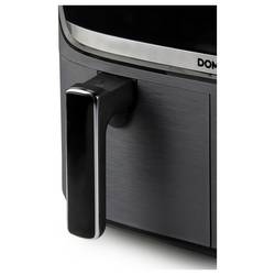 DOMO horkovzdušná fritéza 2850 W černá, stříbrná