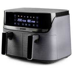 DOMO horkovzdušná fritéza 2850 W černá, stříbrná
