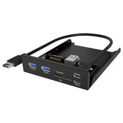 ICY BOX IB-HUB1419-i3 rámeček na 3,5 pevný disk černá