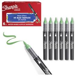 Sharpie 2218124 popisovač se štětečkem světle zelená