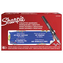 Sharpie 2218120 popisovač se štětečkem šedá