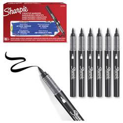 Sharpie 2218069 popisovač se štětečkem černá