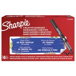 Sharpie 2218069 popisovač se štětečkem černá
