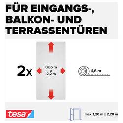 tesa Insect Stop 55679-00021-07 Dveřní létající obrazovka (š x v) 650 mm x 2200 mm antracitová 1 ks