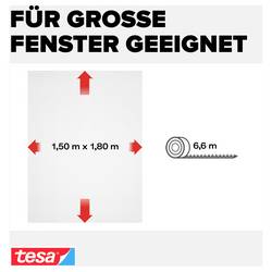 tesa Insect Stop 55680-00000-07 síť proti hmyzu (š x v) 1800 mm x 1500 mm bílá 1 ks