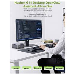 GMKtec mini PC (HTPC) G11-1 AMD Ryzen™ Embedded R2514 16+512GB AMD Ryzen Embedded R2514 3.7 GHz 16 GB RAM 512 GB SSD AMD Grafika Radeon Win 11 Pro G11-1 AMD