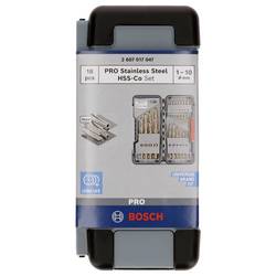 Bosch Accessories 2607017047 HSS-Co sada spirálových vrtáku do kovu 18dílná 1 mm, 1.5 mm, 2 mm, 2.5 mm, 3 mm, 3.5 mm, 4 mm, 4.5 mm, 5 mm, 5.5 mm, 6 mm, 7 mm, 8