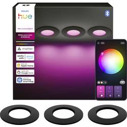 Philips Hue Hue LED vestavné svítidlo 8721103109293 3er-Pack pevně vestavěné LED 0.5 W teplá až studená bílá