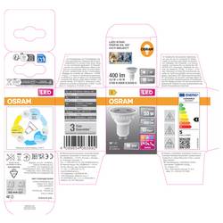 OSRAM HOMELIGHTING 4099854063992 LED reflektor Energetická třída (EEK2021) E (A - G) GU10 žárovka 4.2 W teplá bílá, denní bílá, studená bílá funkce Double