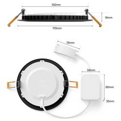 Philips Hue Hue LED vestavné svítidlo 8721103109415 1er-Pack 0.5 W teplá až studená bílá