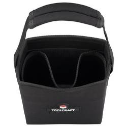 TOOLCRAFT TO-10748130 Brašna na nářadí – prázdná, (š x v x h) 165 x 165 x 105 mm