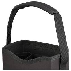 TOOLCRAFT TO-10748130 Brašna na nářadí – prázdná, (š x v x h) 165 x 165 x 105 mm