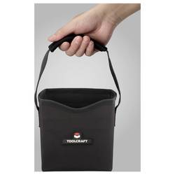 TOOLCRAFT TO-10748130 Brašna na nářadí – prázdná, (š x v x h) 165 x 165 x 105 mm